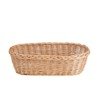 Wicker kitchen storage basket